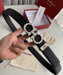 Ferragami ️Hanging buckle, physical shooting, top layer cowhideThe material is made of 100% ogj8ymmt
