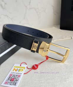 Montblanc Montblanc ️ Belt and beltNeedle buckle, new original classic boutique needle buckl c4h3pdr1