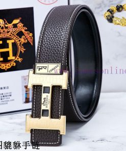 Belts from Herm è s Her...The waistband is made of 100% cowhide, ensuring that the genuine l pbthax71