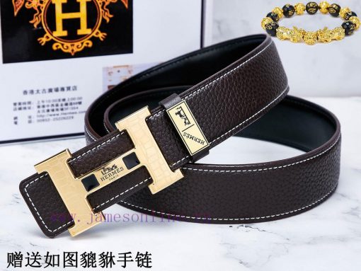 Belts from Herm è s Her...The waistband is made of 100% cowhide, ensuring that the genuine l pbthax71 - Image 3