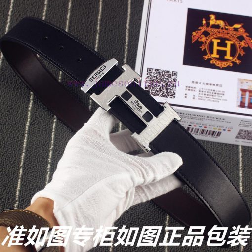 Belt Hermes Her...mes️The waistband is made of 100% cowhide, ensuring genuine leather. The 2 ltammteq - Image 2