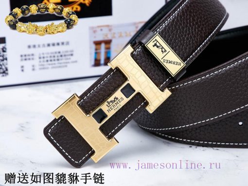 Belts from Herm è s Her...The waistband is made of 100% cowhide, ensuring that the genuine l pbthax71 - Image 9