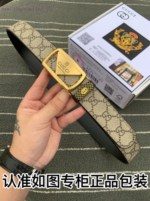 Belt Gucci Gucci automatic buckleThe waistband is made of 100% cowhide, ensuring the same qu sqfof8w4 - Image 2