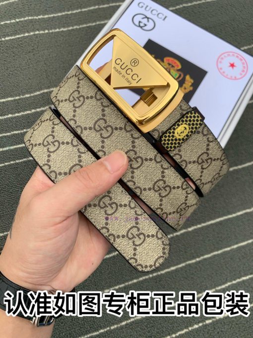 Belt Gucci Gucci automatic buckleThe waistband is made of 100% cowhide, ensuring the same qu sqfof8w4 - Image 4
