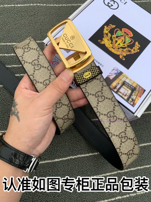 Belt Gucci Gucci automatic buckleThe waistband is made of 100% cowhide, ensuring the same qu sqfof8w4 - Image 5