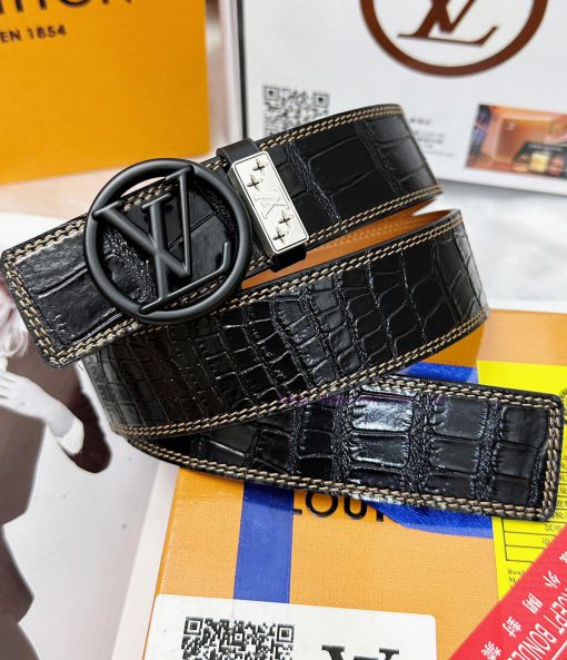Belt LV Louis Vuitton's top tier replicaThe waistband is made of 100% imported original cowh gm921e5j - Image 7