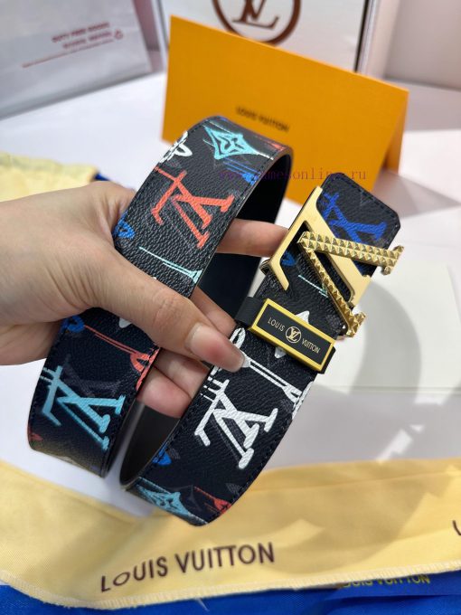 LV... Louis Vuitton beltMaterial cowhide belt, 100% top layer cowhide belt ensures genuine l hwe7kbw6 - Image 5