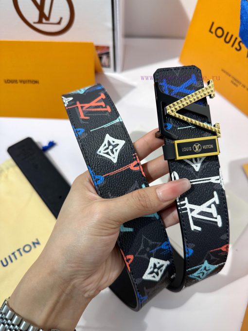 LV... Louis Vuitton beltMaterial cowhide belt, 100% top layer cowhide belt ensures genuine l snp1n7p6 - Image 8