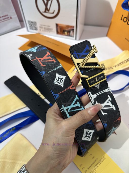 LV... Louis Vuitton beltMaterial cowhide belt, 100% top layer cowhide belt ensures genuine l 91glcw8v - Image 6