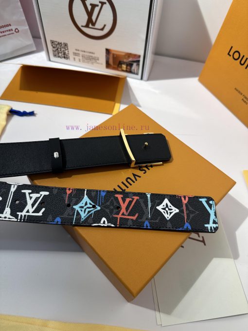 LV... Louis Vuitton beltMaterial cowhide belt, 100% top layer cowhide belt ensures genuine l 91glcw8v - Image 10
