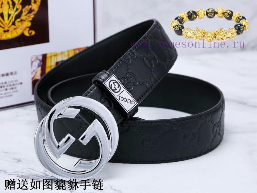 Belt Gucci Gucci️The waist belt is made of 100% cowhide, ensuring that the genuine leather i ecif24wd - Image 2