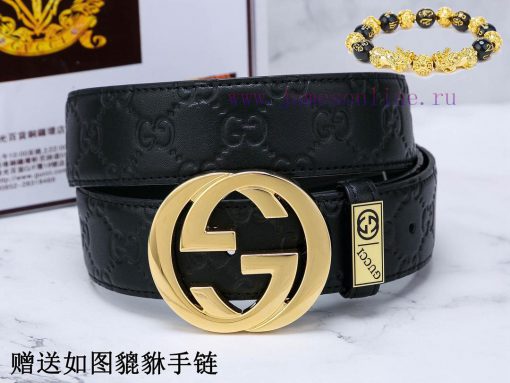Belt Gucci Gucci️The waist belt is made of 100% cowhide, ensuring that the genuine leather i k9lnukdd - Image 3