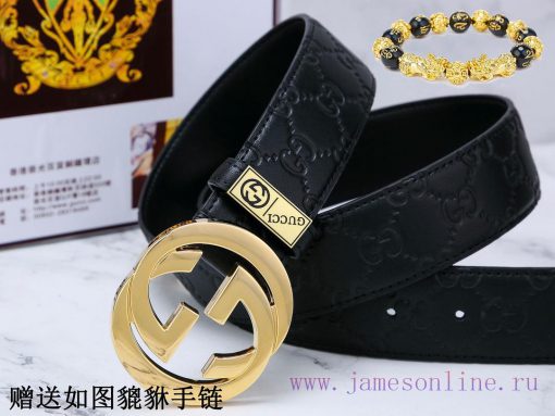 Belt Gucci Gucci️The waist belt is made of 100% cowhide, ensuring that the genuine leather i k9lnukdd - Image 4