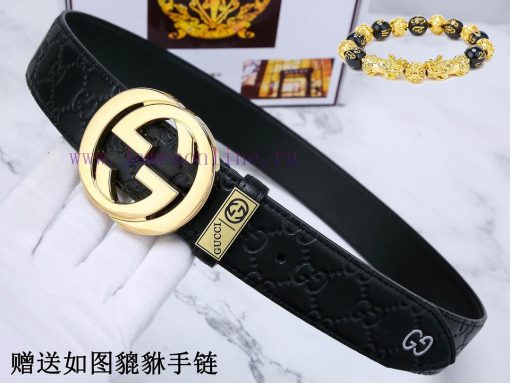 Belt Gucci Gucci️The waist belt is made of 100% cowhide, ensuring that the genuine leather i k9lnukdd - Image 5