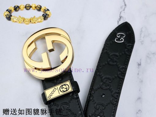 Belt Gucci Gucci️The waist belt is made of 100% cowhide, ensuring that the genuine leather i k9lnukdd - Image 9