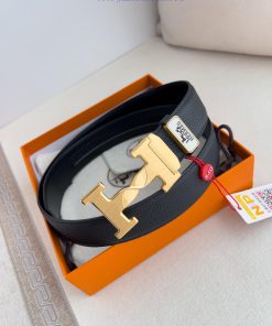 Hermes Her.. Mes ️ Automatic belt buckle waist beltAutomatic buckle, made of pure steel mate vv4nzx0n