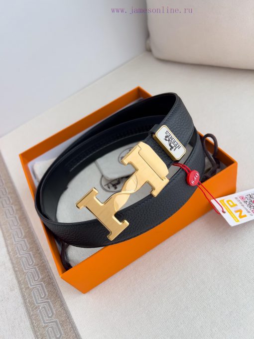 Hermes Her.. Mes ️ Automatic belt buckle waist beltAutomatic buckle, made of pure steel mate vv4nzx0n - Image 2