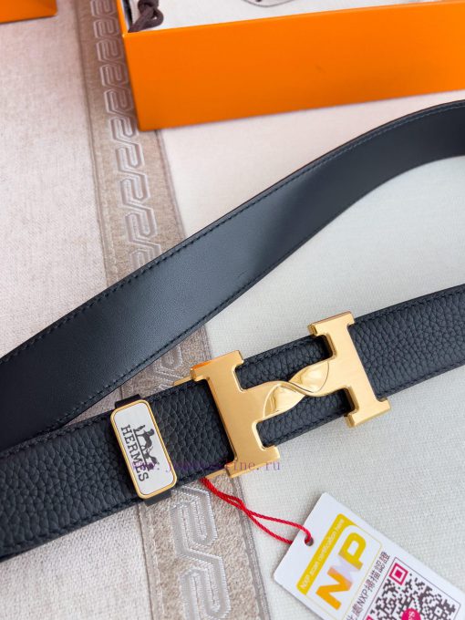 Hermes Her.. Mes ️ Automatic belt buckle waist beltAutomatic buckle, made of pure steel mate vv4nzx0n - Image 5