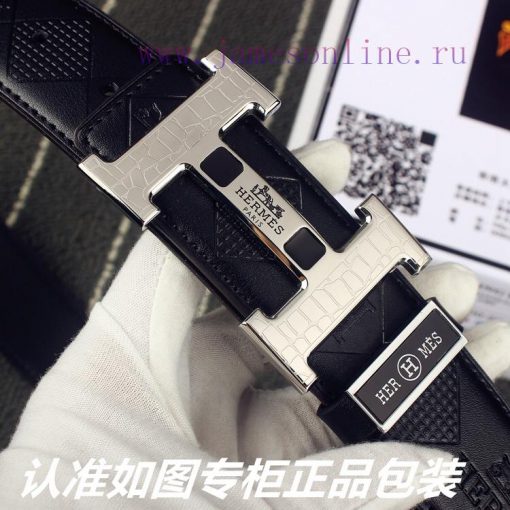 Hermes Her..mes️Identify and receive a punch as a giftMaterial: 100% head layer cowhide belt ao90vwio - Image 8