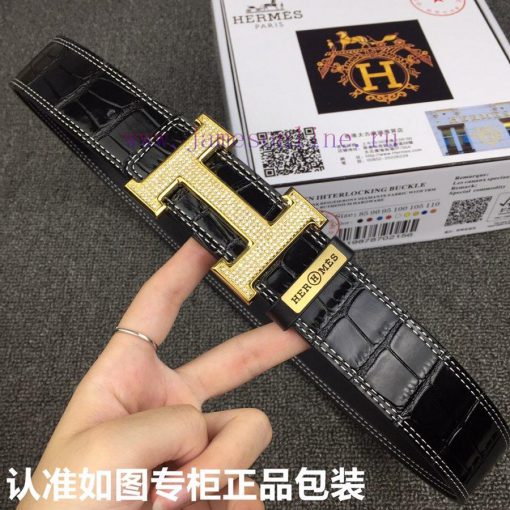 Hermes Hermes set with diamondsGrade: Italian imported 100% top layer cowhide, Hermes. Herm 5d48ml4u - Image 5