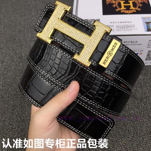 Hermes Hermes set with diamondsGrade: Italian imported 100% top layer cowhide, Hermes. Herm zmkz8bpy - Image 2