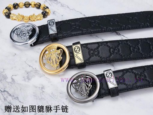Belt Gucci Gucci️The waist belt is made of 100% cowhide, ensuring that the genuine leather i 59cq39we