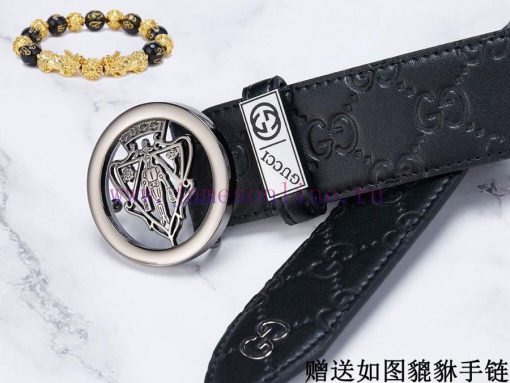 Belt Gucci Gucci️The waist belt is made of 100% cowhide, ensuring that the genuine leather i 87u7ykd0 - Image 7