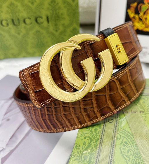 Belt Gucci Gucci's top tier replicaGucci belt 100% top layer cowhide, ensuring genuine leath 7xhrawz8 - Image 4