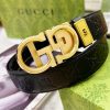 Belt Gucci Gucci automatic buckle-Belt replica Gucci The automatic belt series is made of 10 1mwom165