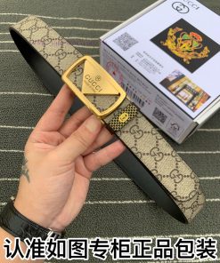 Belt Gucci Gucci automatic buckleThe waistband is made of 100% cowhide, ensuring the same qu sf0f19bh