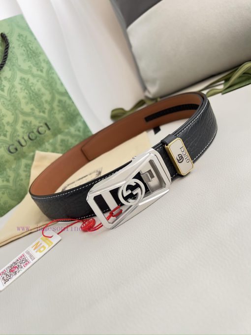 Gucci. Gucci Belt ️ Automatic BeltAutomatic buckle, made of pure steel material, equipped wi x61l7hfn - Image 3