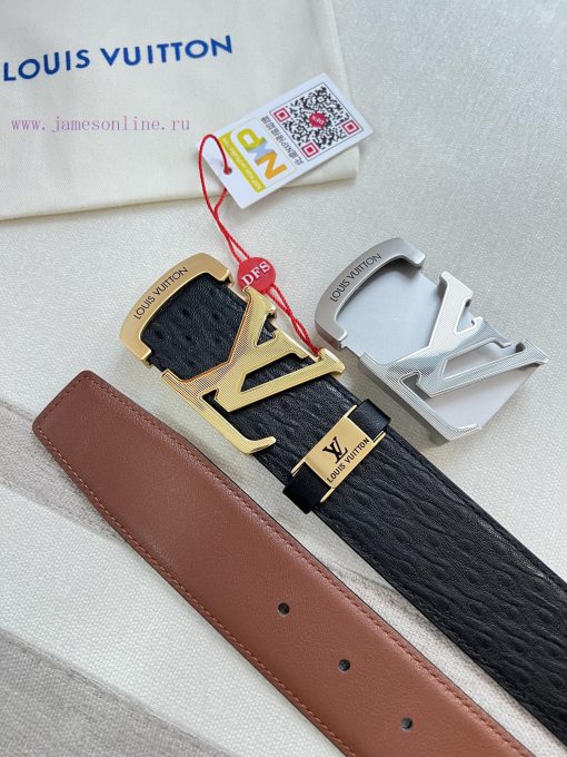 LV... Louis Vuitton Belt and BeltsHanging buckle, classic pure steel hollow hanging buckle, 6leq0krx - Image 7