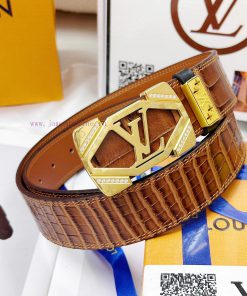 Belt LV Louis Vuitton replicaThe waistband is made of 100% cowhide, ensuring genuine leather cr554wop