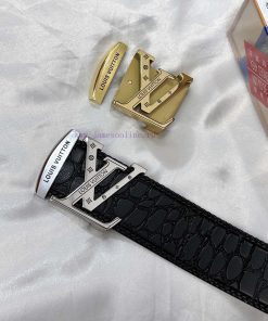 Belt LV Louis Vuitton's top tier replicaThe waistband is made of 100% cowhide, ensuring genu rh6guozl