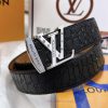 Belt LV Louis Vuitton's top tier replicaThe waistband is made of 100% cowhide, ensuring genu bmc5levc