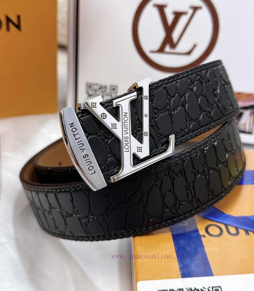 Belt LV Louis Vuitton's top tier replicaThe waistband is made of 100% cowhide, ensuring genu bmc5levc