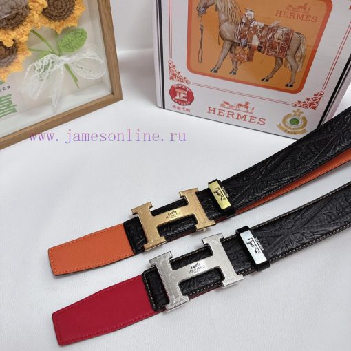 Hermes Hermès  Material: Leather Belt with 100% Head Layer. The leather belt is guaranteed t 2p17qcdr - Image 2