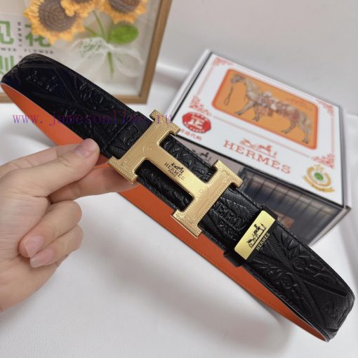Hermes Hermès  Material: Leather Belt with 100% Head Layer. The leather belt is guaranteed t 2p17qcdr - Image 6