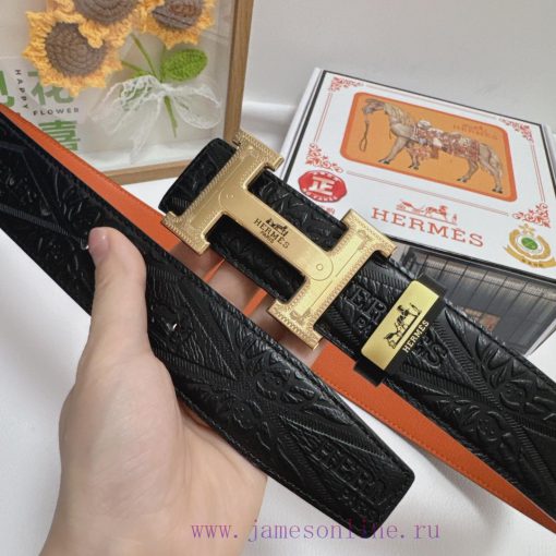 Hermes Hermès  Material: Leather Belt with 100% Head Layer. The leather belt is guaranteed t 2p17qcdr - Image 8