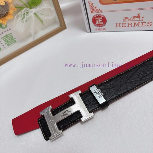 Hermes Hermès  Material: Leather Belt with 100% Head Layer. The leather belt is guaranteed t 2p17qcdr - Image 9