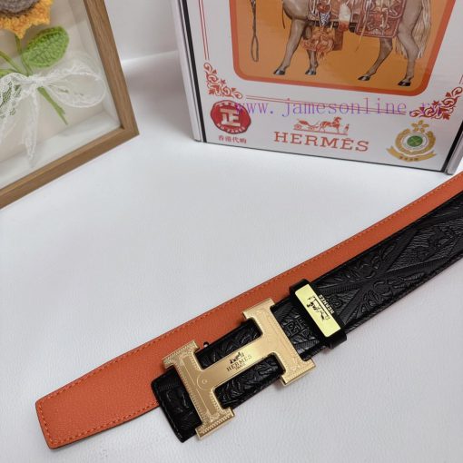 Hermes Hermès  Material: Leather Belt with 100% Head Layer. The leather belt is guaranteed t 2p17qcdr - Image 10