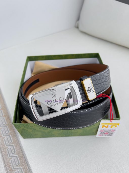 Gucci. Gucci Belt ️ Automatic BeltAutomatic buckle, made of pure steel material, equipped wi q4o23loz