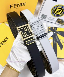 Belt FENDI Fendi ReproductionThe waistband is made of 100% cowhide, ensuring a double-layer olewmx7e