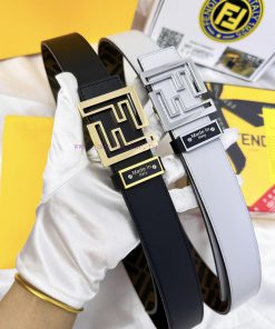 Belt FENDI Fendi ReproductionThe waistband is made of 100% cowhide, ensuring a double-layer emarz1gc