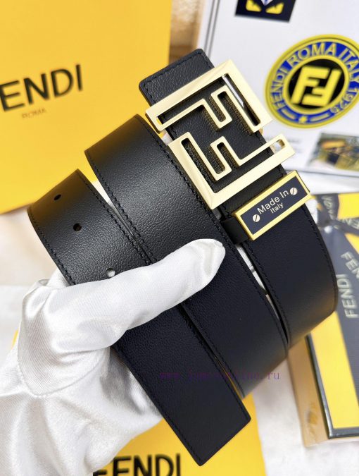 Belt FENDI Fendi ReproductionThe waistband is made of 100% cowhide, ensuring a double-layer 5m7nx5il