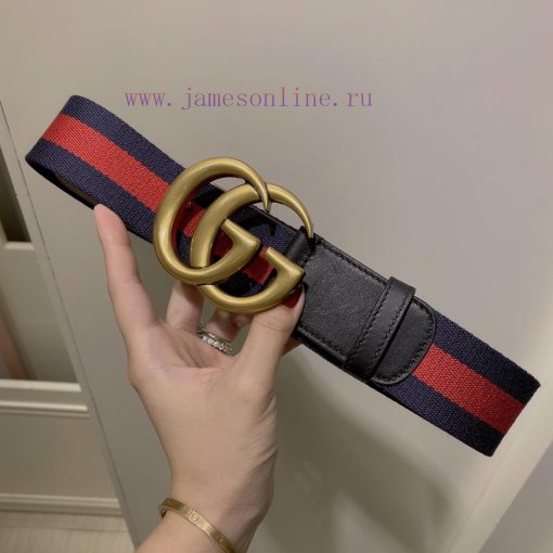 Comes with a complete gift box GUCCI Luxury Men's Double G Buckle Classic Printed Belt Belt xmqp69n2 - Image 2