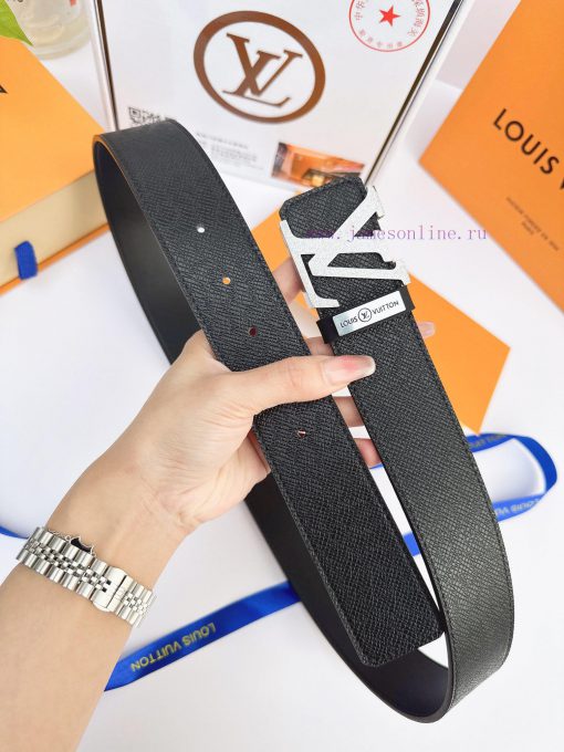 Belt LV Louis ️The waist belt is made of 100% cowhide, ensuring that the genuine leather is fe4ng2xf - Image 7