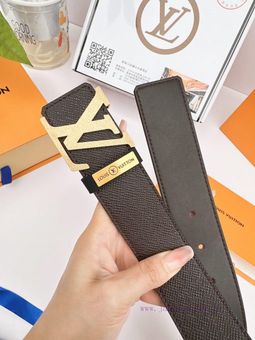 Belt LV Louis ️The waist belt is made of 100% cowhide, ensuring that the genuine leather is 6lz9370v - Image 5