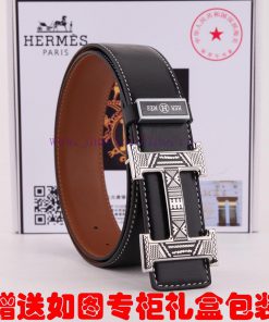 Belt Hermes Her...mesThe waistband is made of 100% cowhide, ensuring genuine leather. The 24 ch2yslbr
