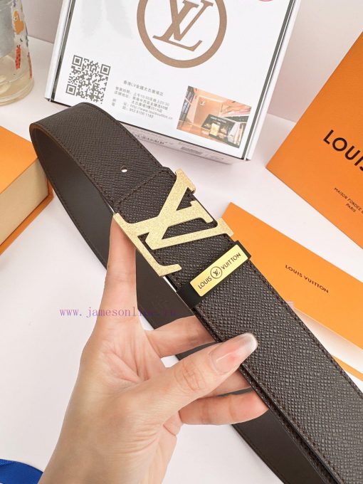Belt LV Louis ️The waist belt is made of 100% cowhide, ensuring that the genuine leather is 6lz9370v - Image 9